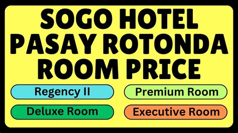 Hotel Sogo Pasay Rotonda Reviews, Deals & Photos 2024.